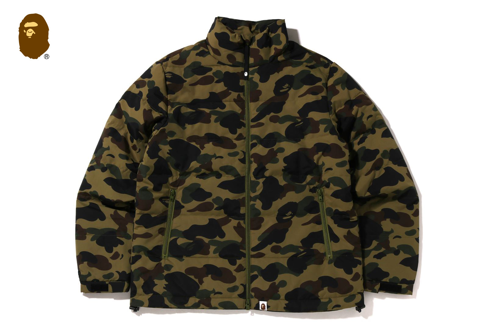 1ST CAMO DOWN JACKET | bape.com