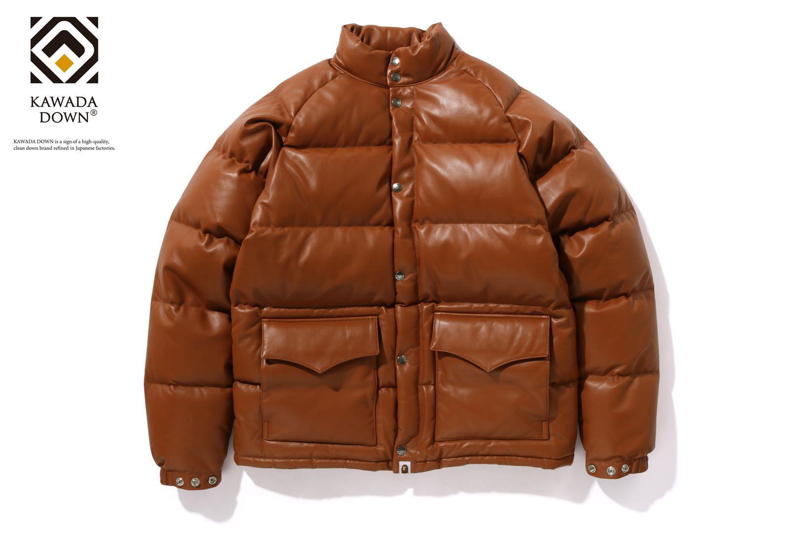 LEATHER CLASSIC DOWN JACKET | bape.com