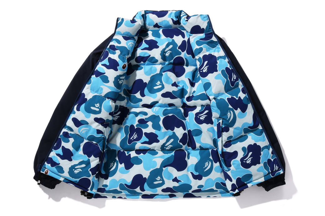 ABC CAMO REVERSIBLE DOWN JACKET | bape.com