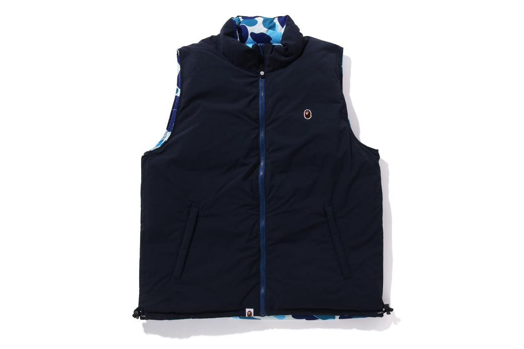 A・BATHING APE】BLUE CAMO DOWN VEST 00sセントラルシー - ジャケット ...