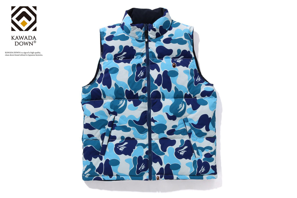 ABC CAMO REVERSIBLE DOWN VEST bape