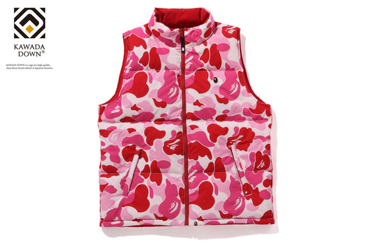 ABC CAMO REVERSIBLE DOWN VEST | bape.com