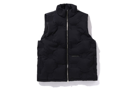 DEBOSSED MONOGRAM PUFFER DOWN VEST | bape.com