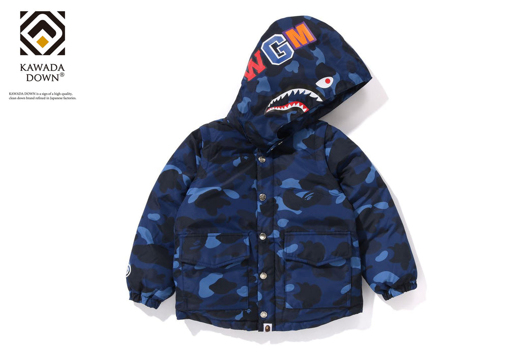 COLOR CAMO SHARK 4WAY DOWN JACKET