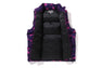 COLOR CAMO DOWN VEST