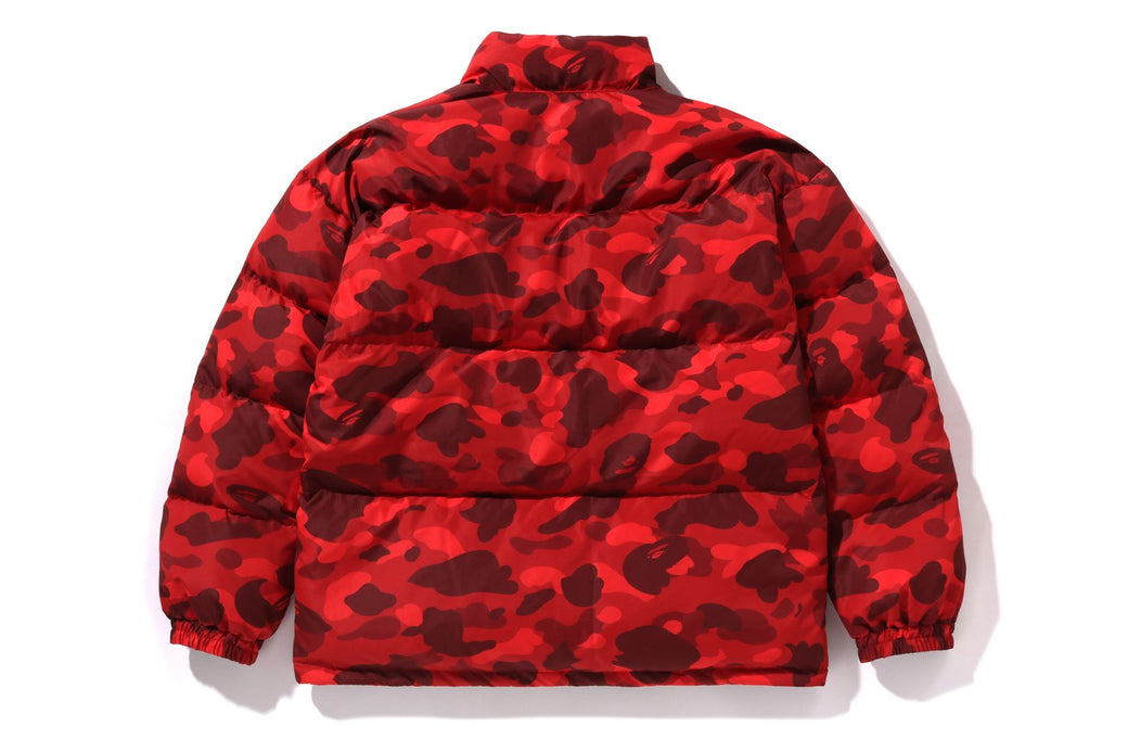 COLOR CAMO REVERSIBLE DOWN JACKET bape