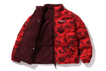 COLOR CAMO REVERSIBLE DOWN JACKET