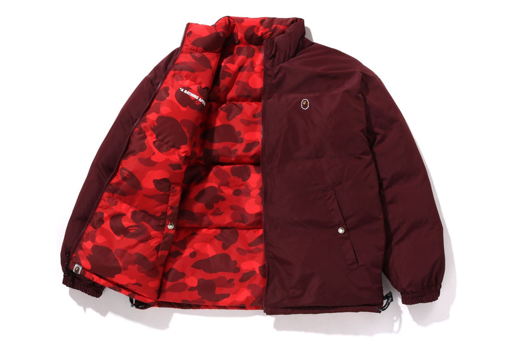 COLOR CAMO REVERSIBLE DOWN JACKET | bape.com