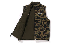 1ST CAMO REVERSIBLE DOWN VEST