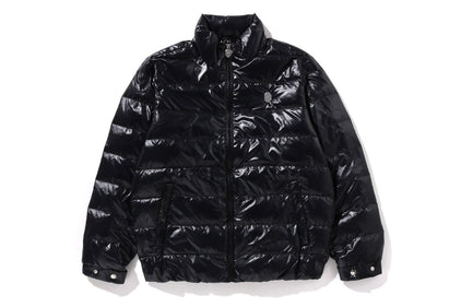 LINE CAMO DEBOSSED REGULAR FIT DOWN JACKET