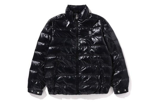 LINE CAMO DEBOSSED REGULAR FIT DOWN JACKET