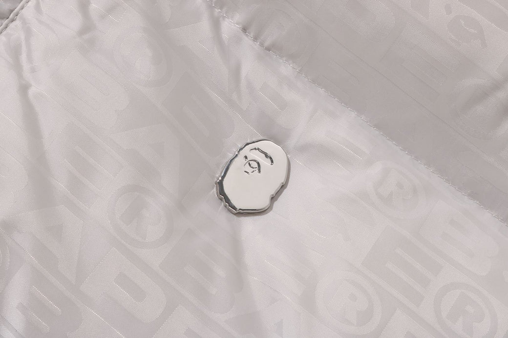 LUX SPORT PATTERN JACQUARD NYLON DOWN JACKET | bape.com