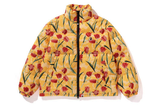 TULIP CAMO DOWN JACKET