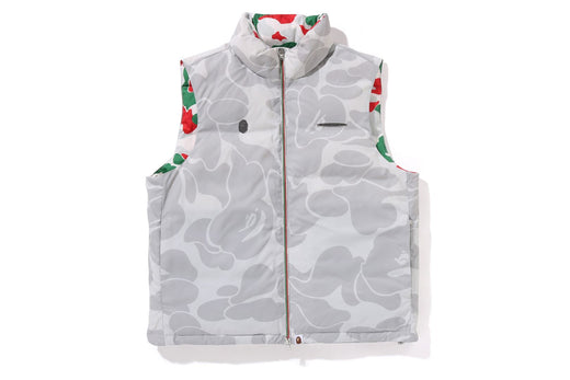 【 BAPE X PAGANI 】SOLID CAMO LOGO DOWN VEST