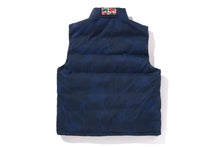 【 BAPE X PAGANI 】SOLID CAMO LOGO DOWN VEST