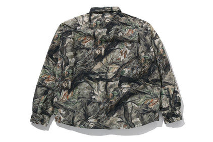 TREE EDGE CAMO DOWN SHIRT JACKET