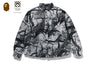 TREE EDGE CAMO DOWN SHIRT JACKET