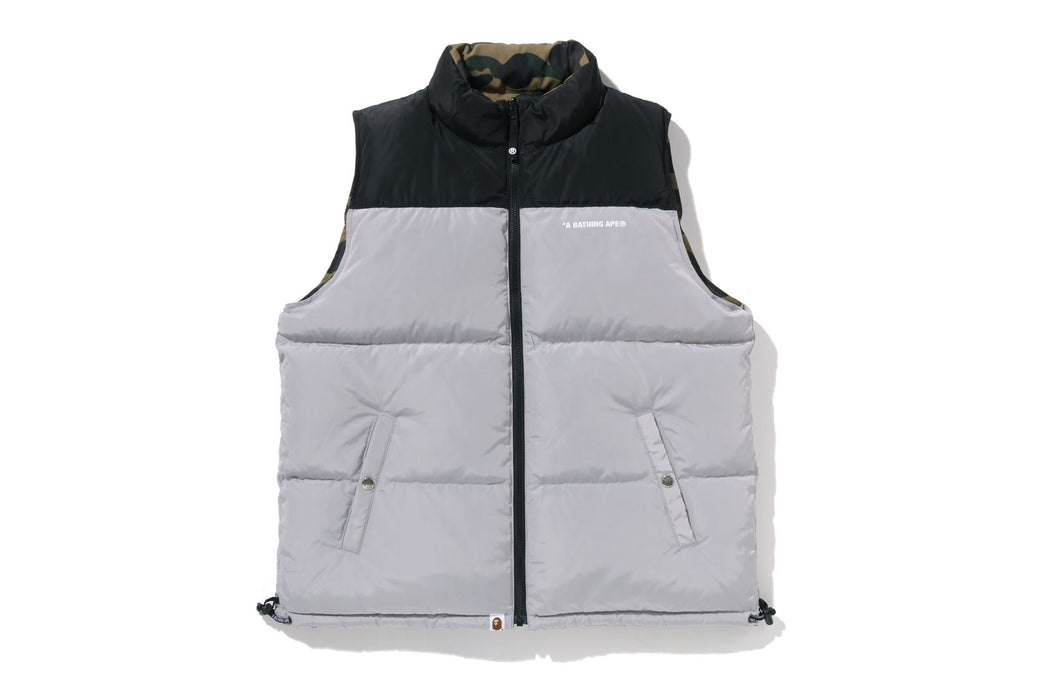 トップス 1990s \"camo reversible down vest\" A BATHING APE（アベイシングエイプ） ダウンベスト ベスト ART CAMO