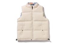 ART CAMO REVERSIBLE DOWN VEST