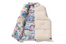 ART CAMO REVERSIBLE DOWN VEST