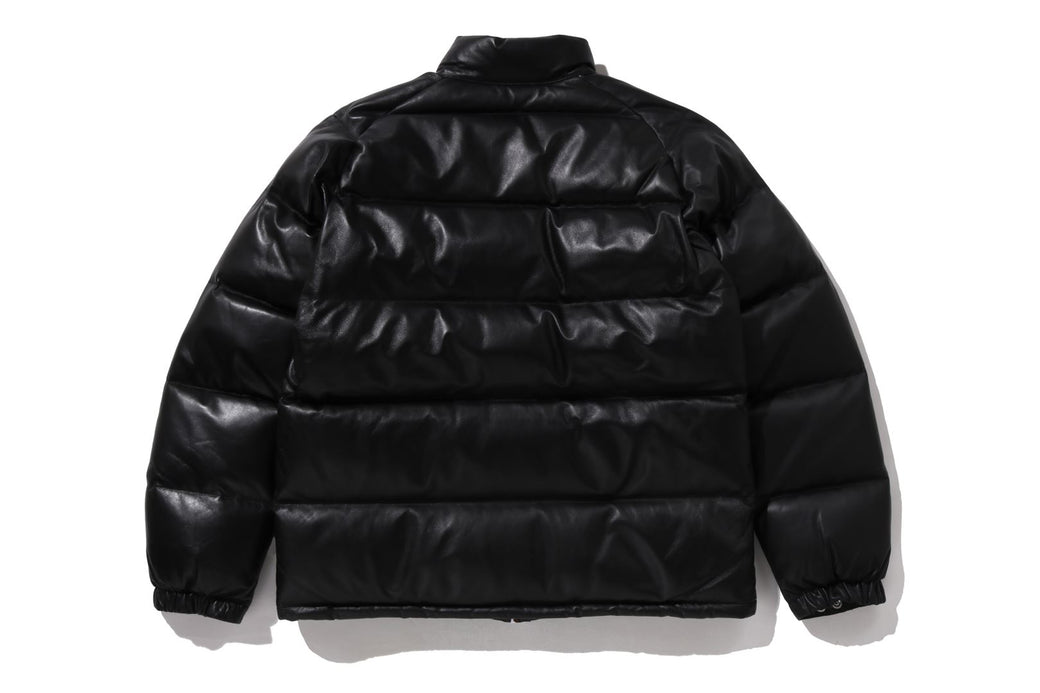 LEATHER CLASSIC DOWN JACKET | bape.com
