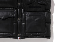 LEATHER CLASSIC DOWN JACKET