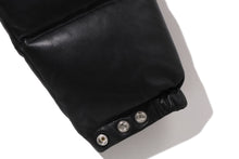 LEATHER CLASSIC DOWN JACKET