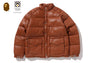 LEATHER CLASSIC DOWN JACKET