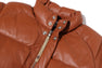 LEATHER CLASSIC DOWN JACKET
