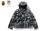 TREE EDGE CAMO METAL LOGO DOWN JACKET