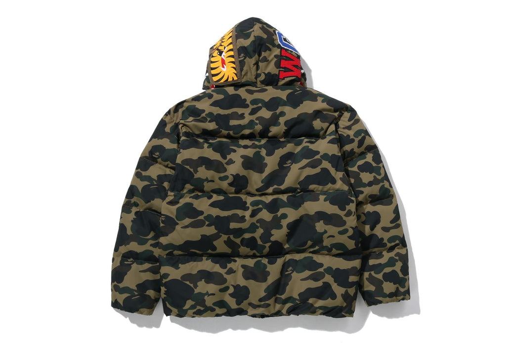 1ST CAMO SHARK DOWN JACKET | bape.com