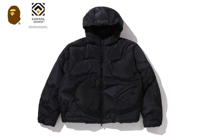 MEGA COLOR CAMO QUILTED DOWN JACKET