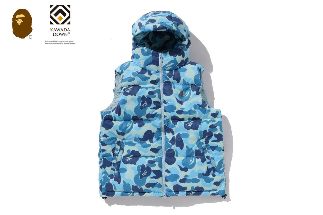 ABC CAMO DOWN VEST | bape.com