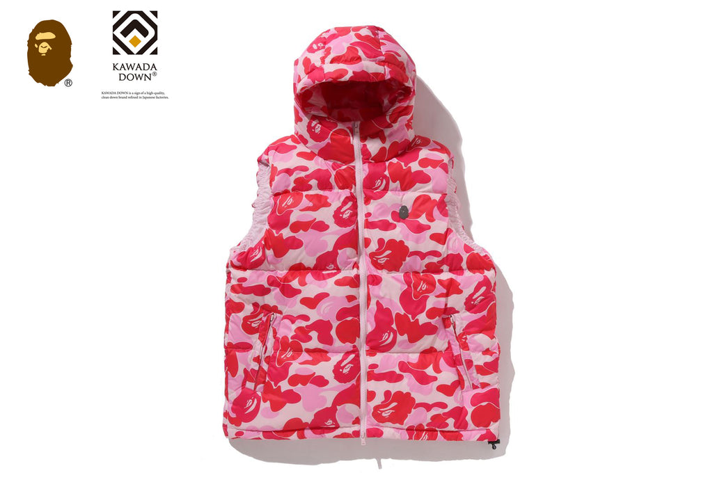 wapeページです！ ABC CAMO DOWN VEST | bape.com