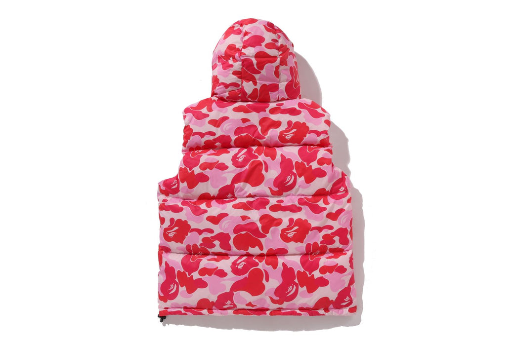 ジャケット・アウター BAPE ABC CAMO REVERSIBLE DOWN VEST PINK BAPE ABC Camo Reversible Down Jacket Pink Men's - FW23 - US