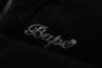 CRYSTAL STONE BAPE LOGO VELOUR DOWN JACKET