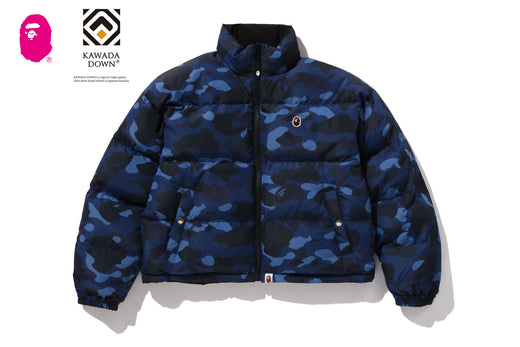 COLOR CAMO REVERSIBLE DOWN JACKET | bape.com