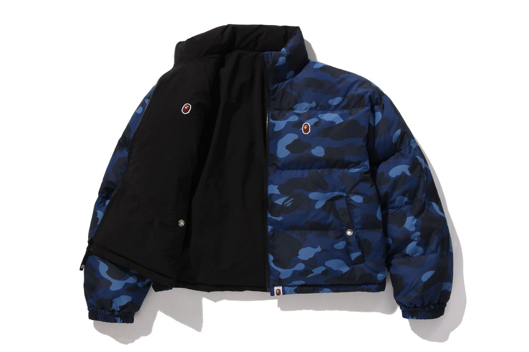 COLOR CAMO REVERSIBLE DOWN JACKET | bape.com