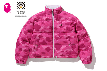 COLOR CAMO REVERSIBLE DOWN JACKET