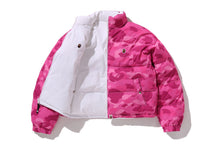 COLOR CAMO REVERSIBLE DOWN JACKET