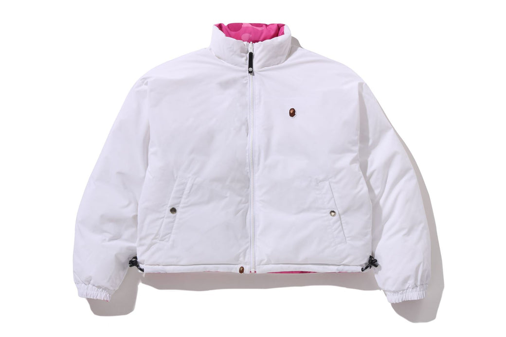 A BATHING APE ダウン　リバーシブル A BATHING APE（アベイシングエイプ）の「ABC CAMO REVERSIBLE DOWN