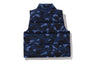 COLOR CAMO REVERSIBLE DOWN VEST