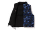 COLOR CAMO REVERSIBLE DOWN VEST