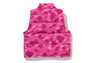 COLOR CAMO REVERSIBLE DOWN VEST