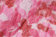 ABC CAMO ONE POINT METALLIC LONG FUR JACQUARD DOWN JACKET