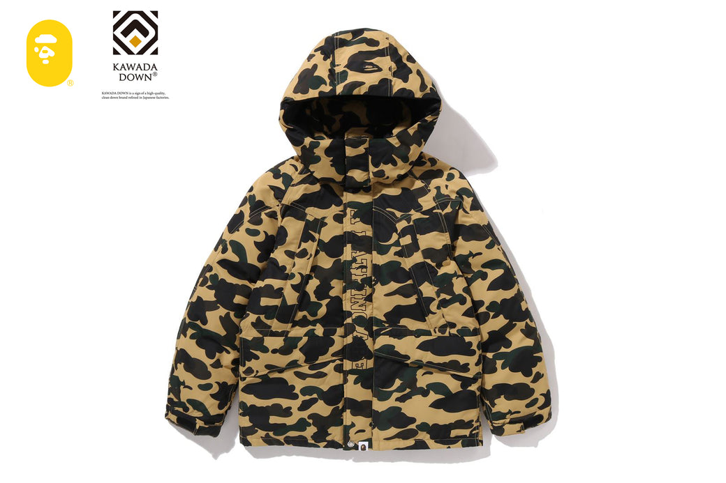 1ST CAMO SNOWBOARD DOWN JACKET | bape.com