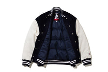 【 BAPE BY KAZUKI KURAISHI 】MULTI LOGO VARSITY DOWN JACKET