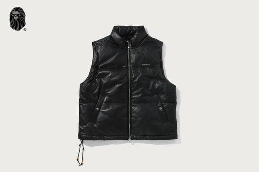 BAPE BLACK DOWN VEST