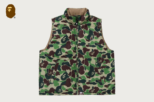 ABC CAMO REVERSIBLE DOWN VEST