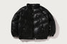 LEATHER B BOY DOWN JACKET
